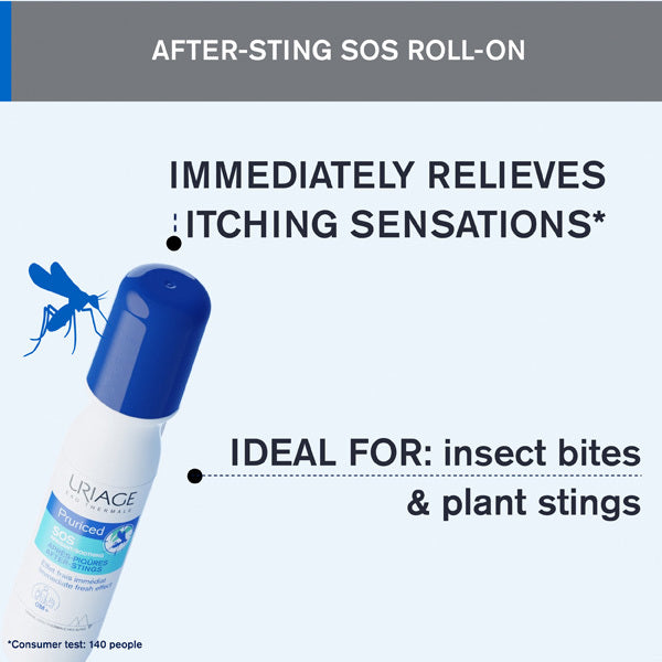 Uriage Pruriced sting relief gel 15ml (British brand)