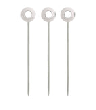 Christofle stainless steel cocktail picks set of 6 - British product
