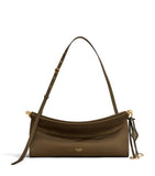Alaïa Le Click East West shoulder bag nylon med - British product
