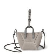 Harrods Brunello Cucinelli Mini Suede BC Duo Tote Bag- Buy online at McGrocer
