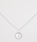 Messika Lucky Move white gold diamond necklace, UK version