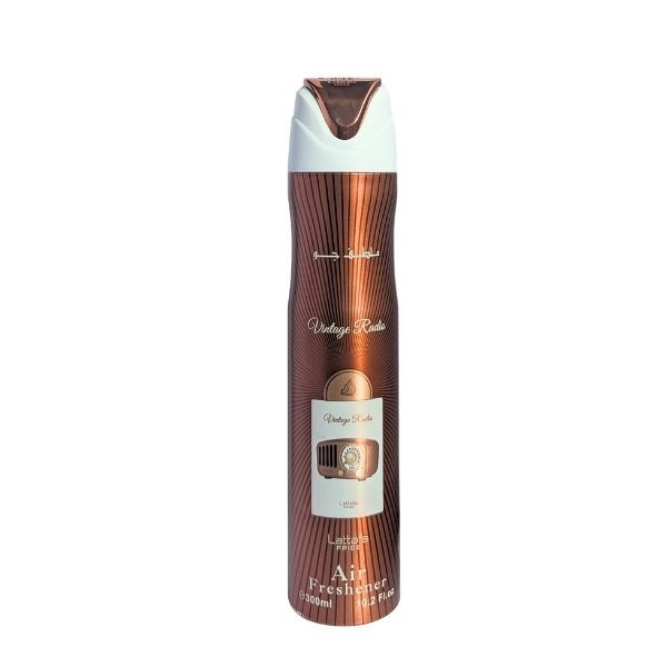 Lattafa Vintage Radio air freshener 300ml pack of 3, imported from the UK