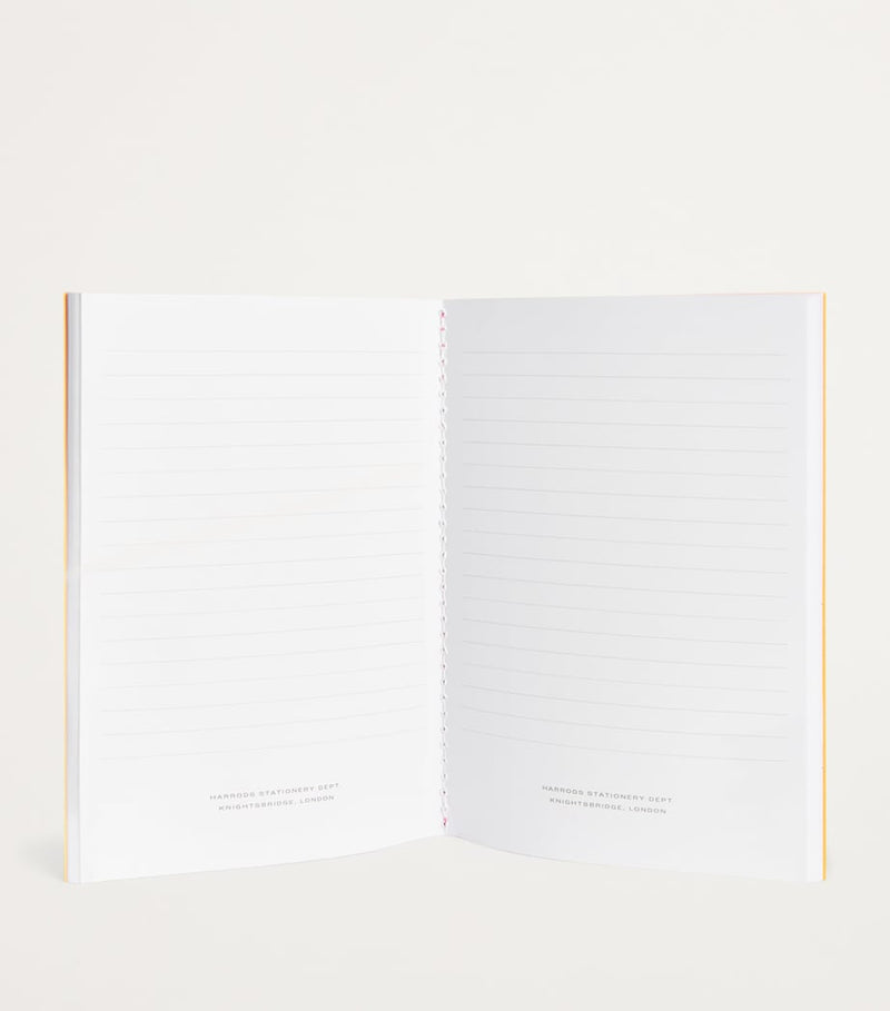 Harrods A6 logo notebooks set of 3, UK version