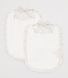 Marie-Chantal baby bib Athena Print Bianca set of 2, imported from the UK