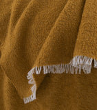 Frette cashmere bouclé throw 130cm x 180cm, imported from the UK