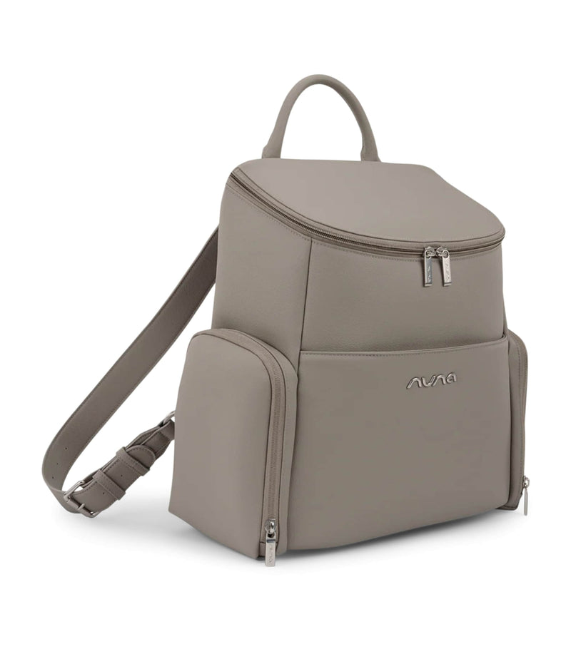 Nuna Essentials changing backpack in faux leather (British brand)