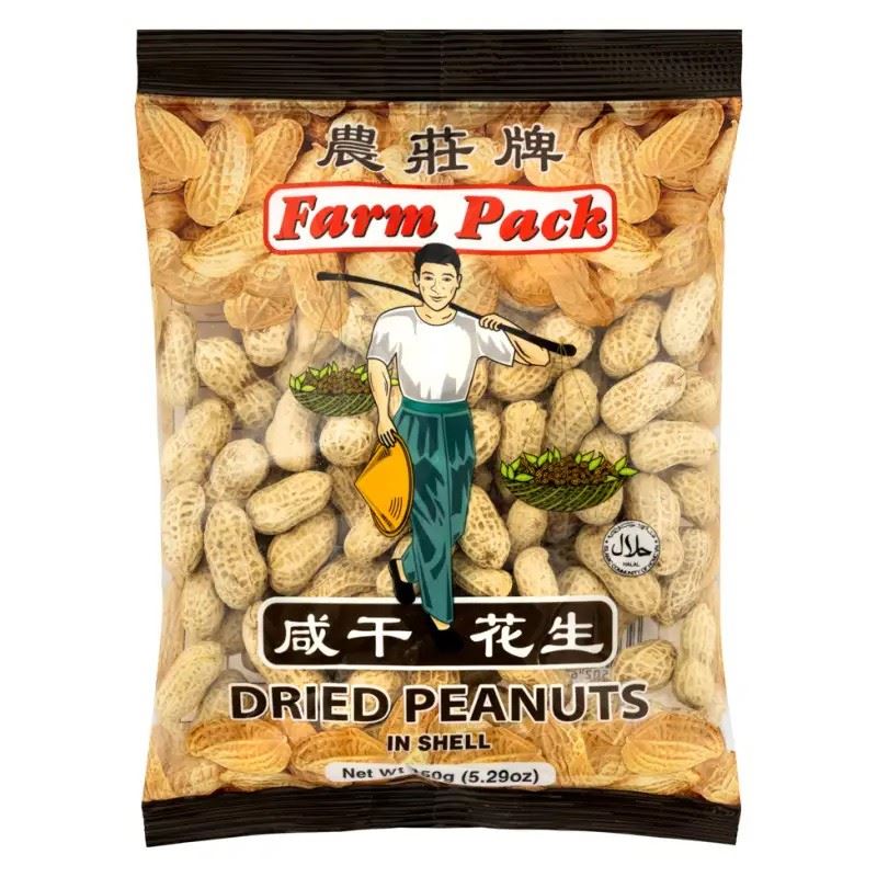 Farm Pack dried salted peanuts in shell, UK version
