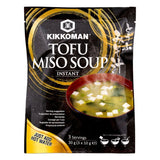 Kikkoman instant tofu miso soup (British brand)