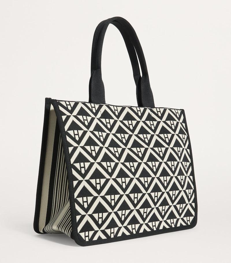 Harrods geometric tote bag medium, UK version