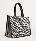 Harrods geometric tote bag medium, UK version