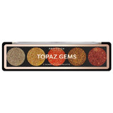 Superdrug Profusion Cosmetics Glitter Gems Palette Topaz Pressed Glitter 4.5g- Buy online at McGrocer