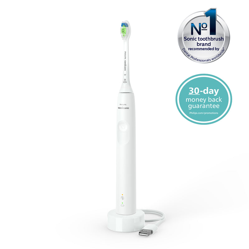 Philips Sonicare 4100 Series white electric toothbrush - British product
