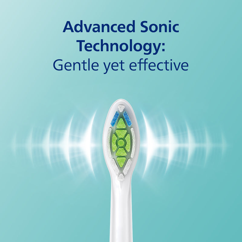 Philips Sonicare 4100 Series white electric toothbrush - British product