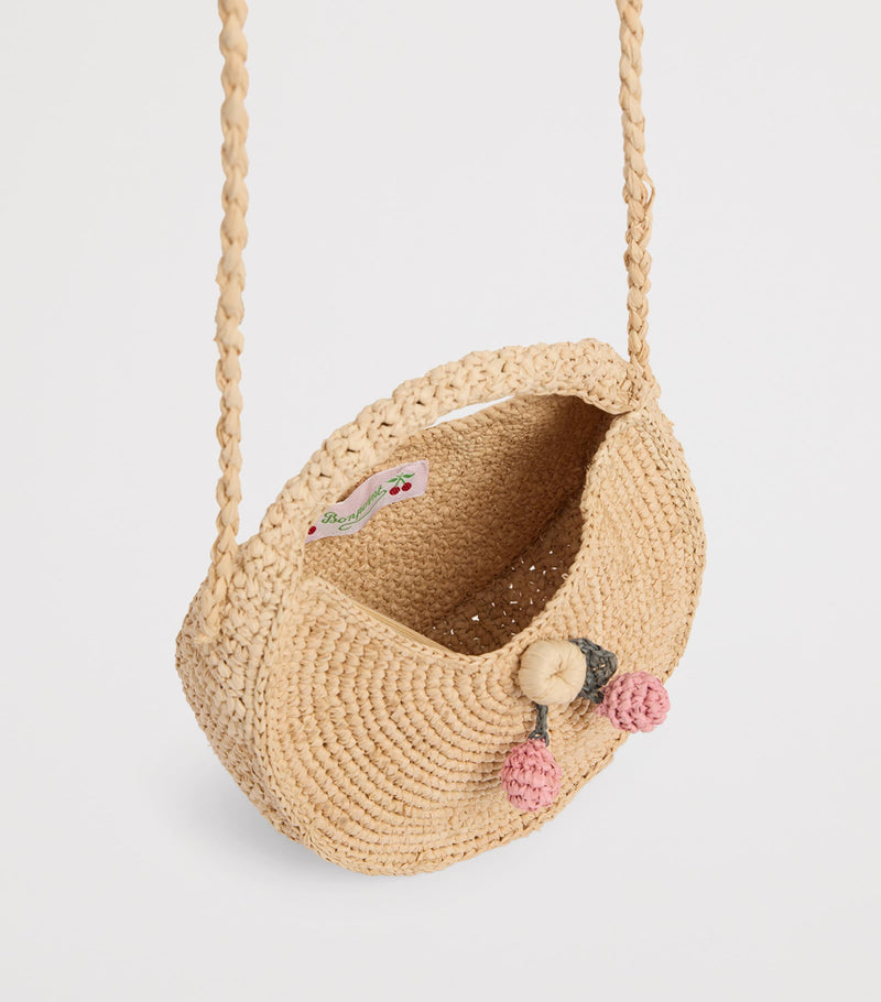 Bonpoint raffia Loulou crossbody bag - British product
