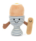 Jellycat Amuseables Eggetha Egg and Lance Soldier plush toy 16cm, UK version