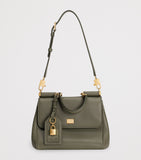 Dolce&Gabbana My Sicily calfskin top-handle bag, imported from the UK