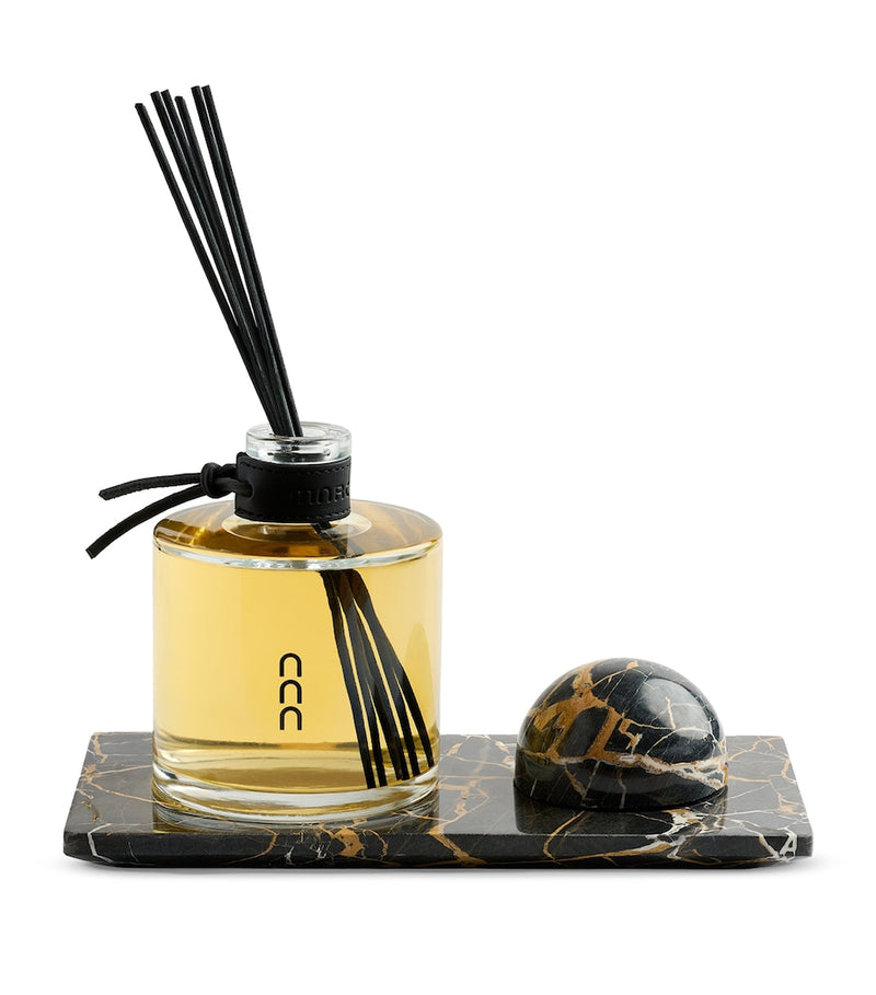Marchanta marble diffuser tray, approximately 13cm by 25.5cm, imported from the UK