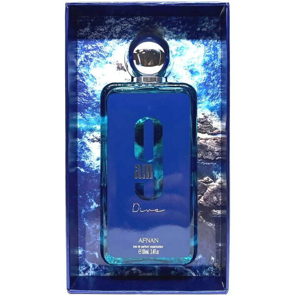 Afnan 9am Dive perfume bottle 100ml - British product