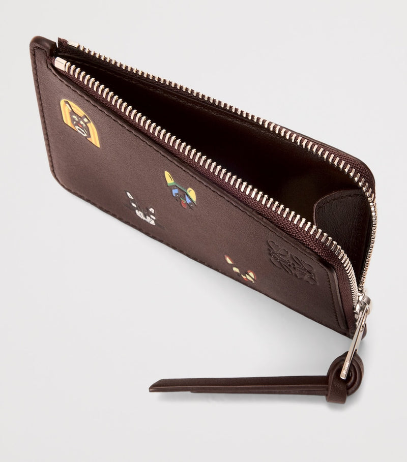 LOEWE Louis Wain cats zip-around wallet, UK version