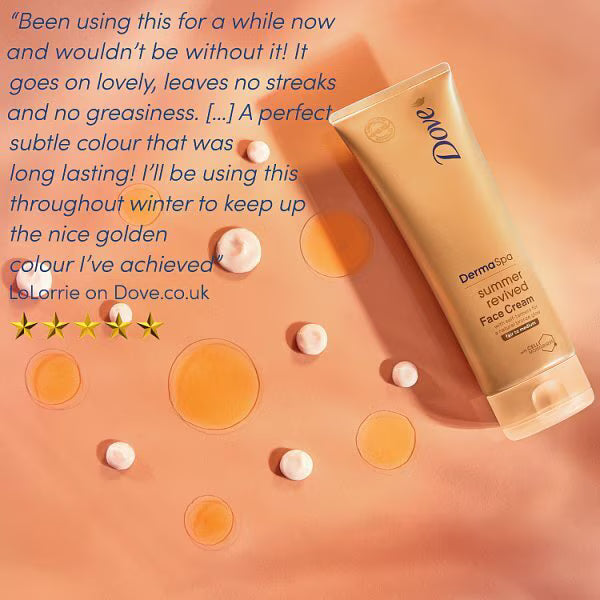 Dove Gradual Self Tan Cream Fair-Medium 75ml - British product