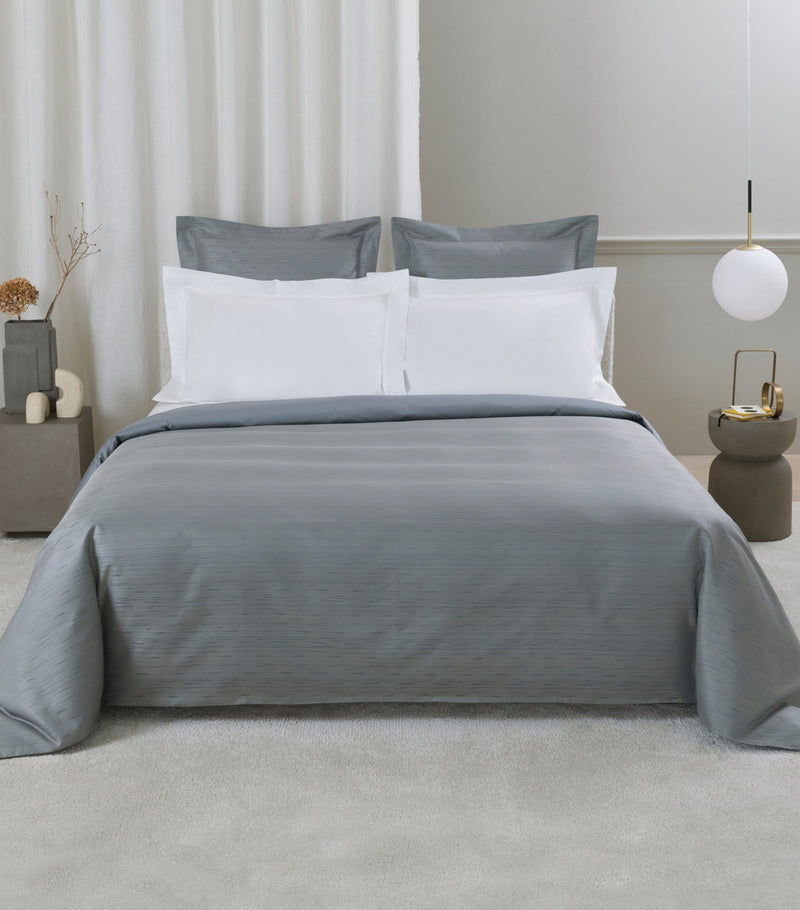 Frette Stardust jacquard square pillowcase 65cm, imported from the UK