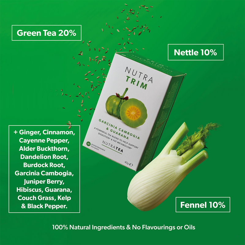 NutraTrim herbal tea 20 tea bags (British brand)