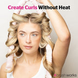 Brushworks heatless curler set - British product