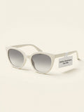 Burberry oval sunglasses black grey gradient 54mm (British brand)