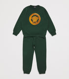 Versace kids cotton embroidered Medusa sweatpants 6-14 years (British brand)