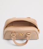 Valentino Garavani mini grained leather VLogo Signature bag, imported from the UK