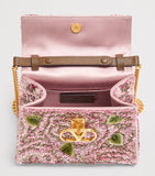 Valentino Garavani mini sequinned VSLING top-handle bag (British brand)