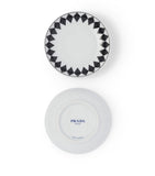 Prada porcelain chequerboard sauce bowl set 11cm, imported from the UK