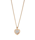 Chopard Happy Diamonds rose gold pendant - British product