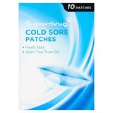 Superdrug Superdrug Cold Sore Patch with Tea Tree Oil X 10- Buy online at McGrocer