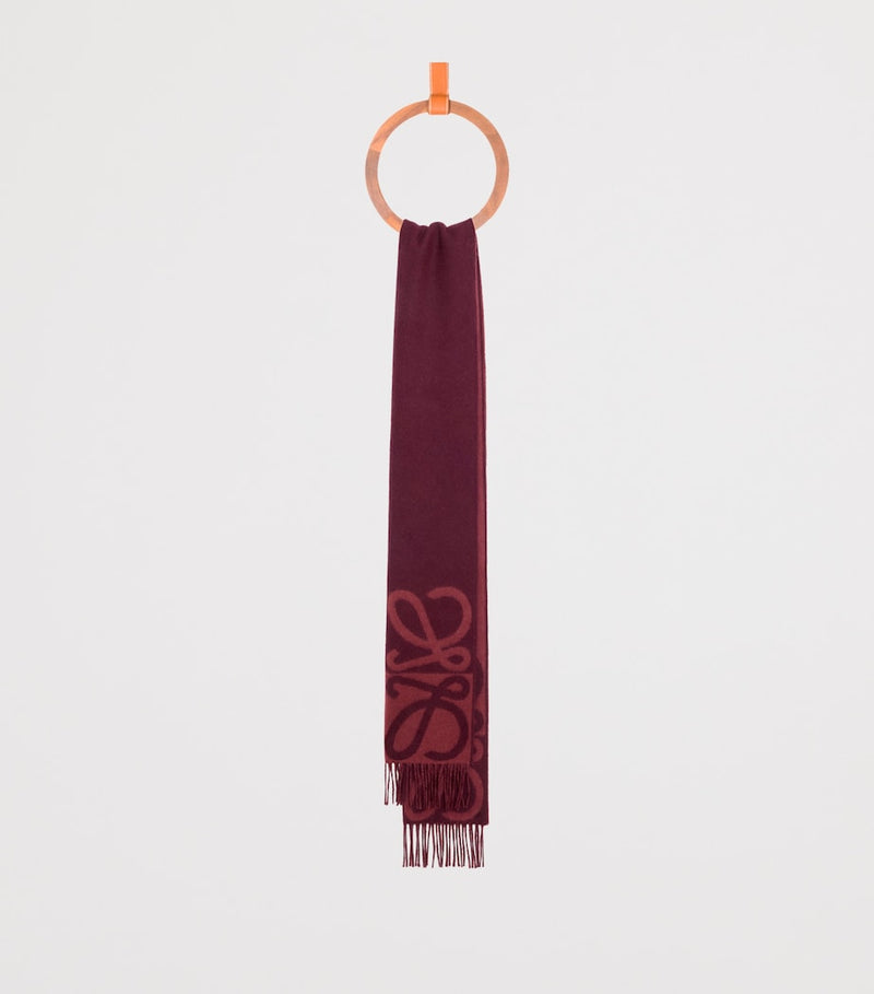 LOEWE Anagram scarf 180cm x 28cm, imported from the UK