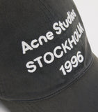 Acne Studios cotton logo cap with adjustable fastening, UK version