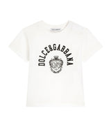 Harrods Dolce&Gabbana Kids Cotton Logo T-Shirt (3-30 Months)- Buy online at McGrocer