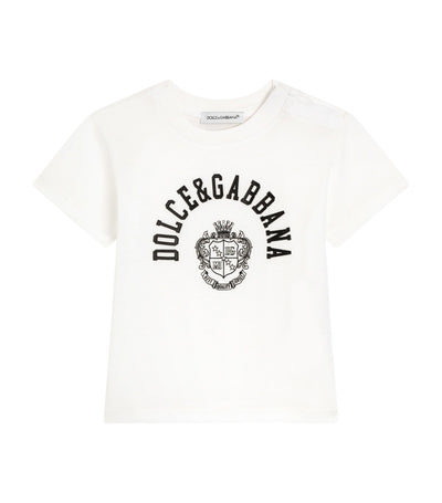 Harrods Dolce&Gabbana Kids T-shirt en coton avec logo (3-30 mois) - Achetez en ligne sur McGrocer