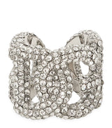 Harrods Dolce&Gabbana Embellished DG Millennials Logo Ring- Buy online at McGrocer