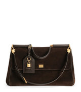 Harrods Dolce & Gabbana Suede My Sicily Top-Handle Bag- Buy online at McGrocer