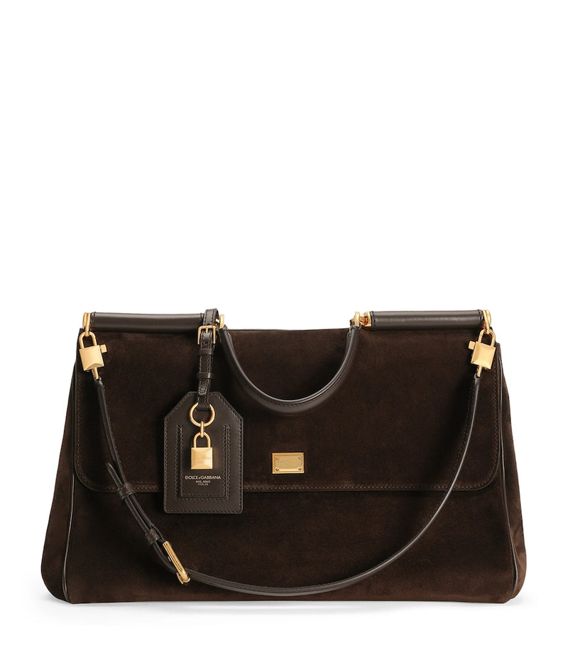 Dolce&Gabbana My Sicily suede top-handle bag (British brand)