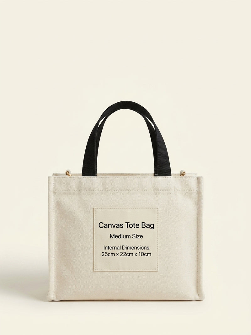 Givenchy mini G-Tote bag in neutral canvas with gold hardware, UK version