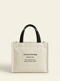 Givenchy mini G-Tote bag in neutral canvas with gold hardware, UK version