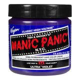 Coloration capillaire Manic Panic High Voltage, bleu ultra-violet, 118 ml