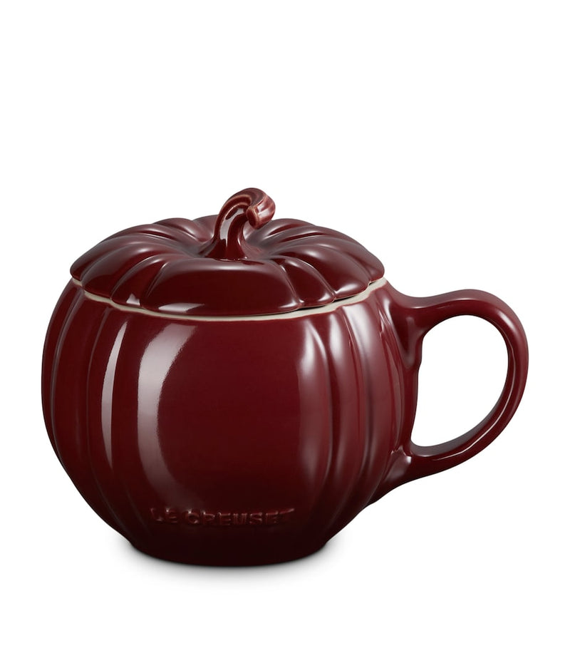 Le Creuset pumpkin-shaped mug 400ml, UK version