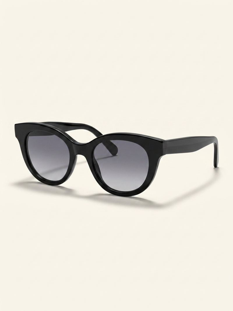 Celine oval sunglasses black frame gradient lenses, imported from the UK