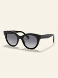Celine oval sunglasses black frame gradient lenses, imported from the UK