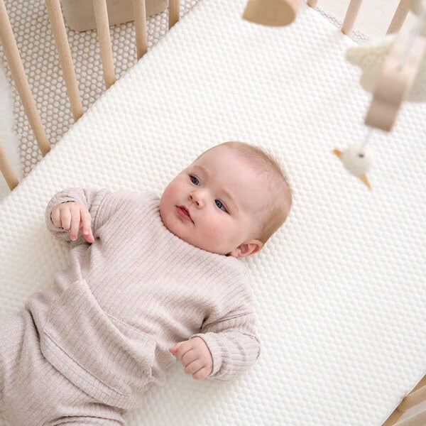 The Tiny Bed Co. luxury pocket sprung cot bed mattress 160x80cm, imported from the UK