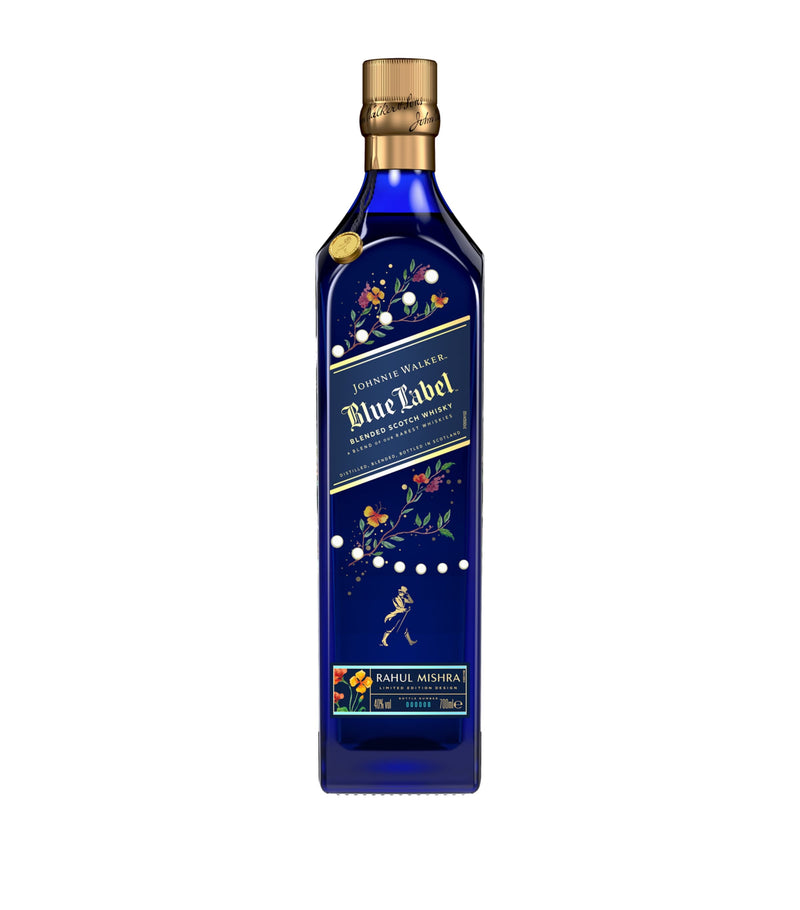 Johnnie Walker Blue Label whisky Rahul Mishra limited edition 70cl, UK version