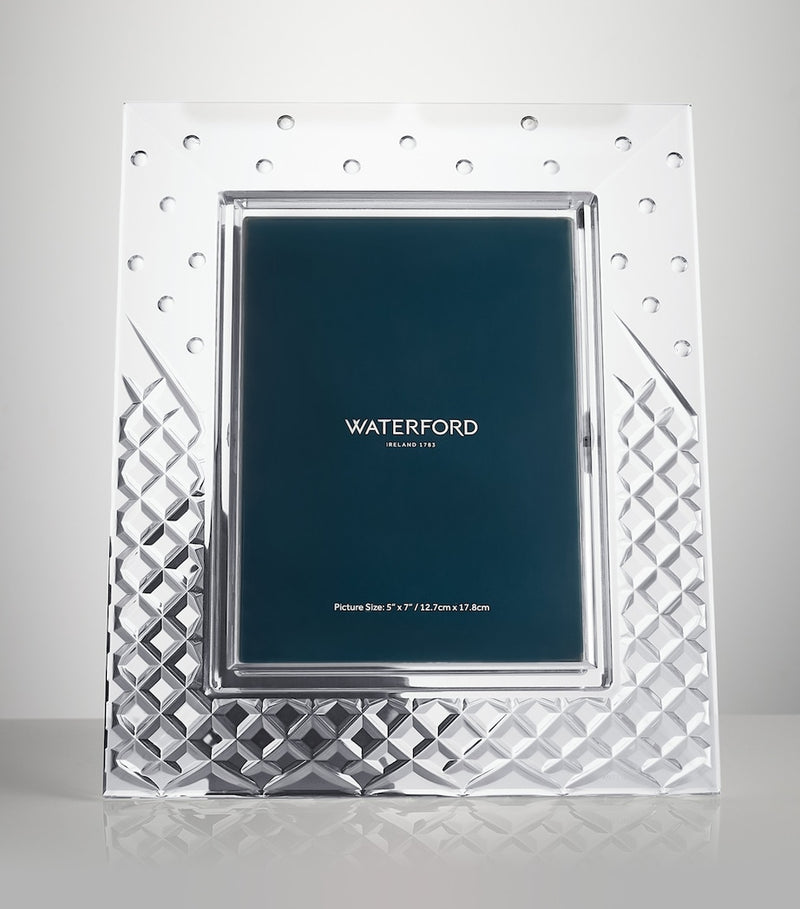 Waterford Celebrations crystal photo frame 5x7 inches (British brand)